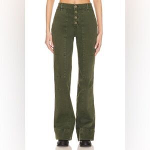 FRAME The Utility Slim Stacked in Washed Surplus, 23